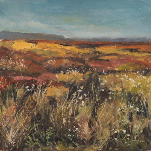 Moors and Cotton-grass - Fine Art Print