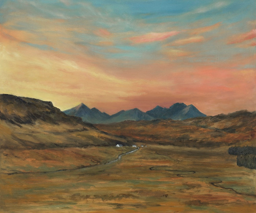 Morning Light, Cuillin Hills - Original oil painting